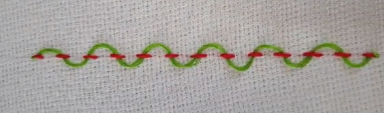 lace-running-stitch