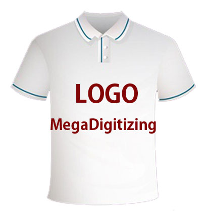 Shirt Logo Embroidery Digitizing