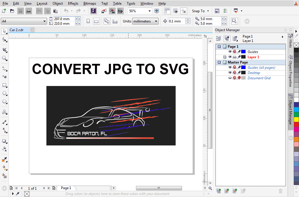 JPG to SVG Format